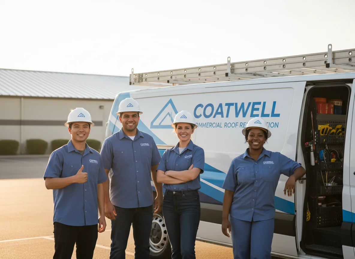 Commercial roof coating company in Tonica, IL